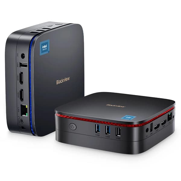 Mini PC, Intel Alder Lake N95, 4K Dual HDMI-stöd,MP60 16GB 1TB