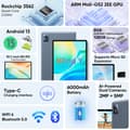 Miniatyrbild 2 av 4: N-One NPad Y 10.1 Surfplatta, IPS-skärm, Android 13, 6000mAh Batteri,Tablet, EU