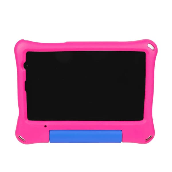 Barntablet, 7-tums HD-skärm, dubbelkamera, 64 GB lagring,EU, (2+2)GB RAM+64GB ROM rosa