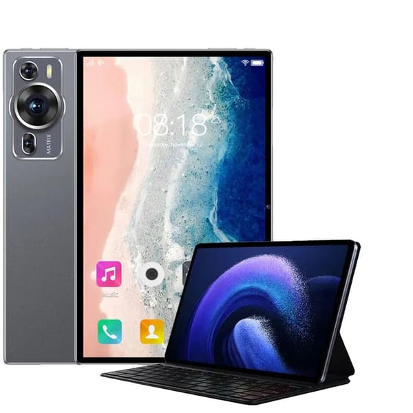 Tablet, 16GB RAM, 1TB lagring, 12 tum HD-skärm,BK och Keyb 16GB 1TB