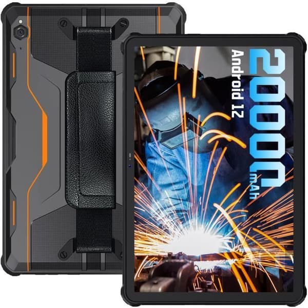 robust tablet Oukitel RT2 10.1 tum FHD + kamera 16MP batteri 20000mAh IP68/69K MediaTek MT8788 orange