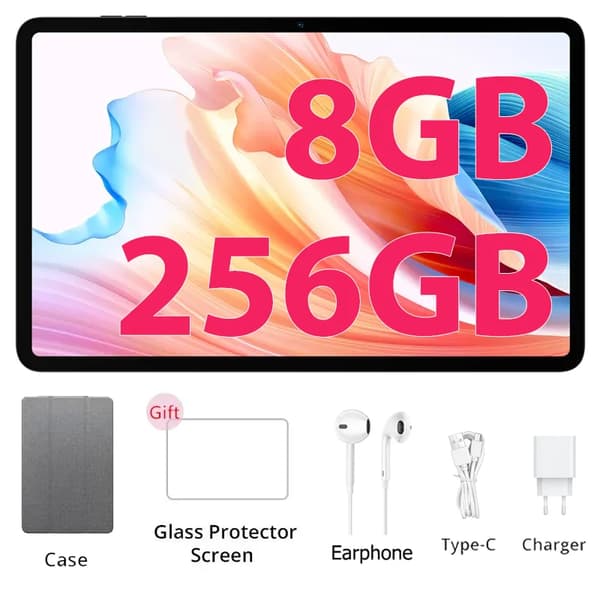 Tablet, 8GB RAM, 256GB lagring,Tablet 8GB+256GB