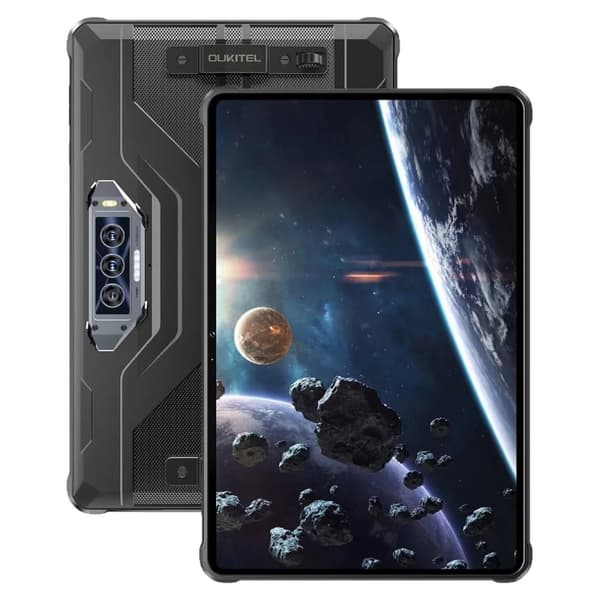 Robust 11" Surfplatta, 20000mAh Batteri, 48MP Kamera,6GB + 256GB, EU, Svart