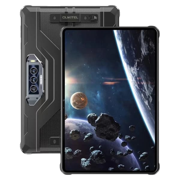 Robust 11" Surfplatta, 20000mAh Batteri, 48MP Kamera,6GB + 256GB, EU, Svart