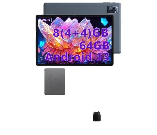Android Wi-Fi-Tablet, 10,1" IPS-skärm, 8 GB RAM,adCGL