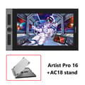 Miniatyrbild 2 av 2: XPPen Grafisk Tablet Monitor, X3 Smart Chip, 133% sRGB Färgomfång,lägg till AC18-ställ