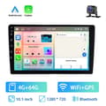 Miniatyrbild 2 av 2: Bilstereo radio, Android-system, Bluetooth-anslutning, RADIO AHD