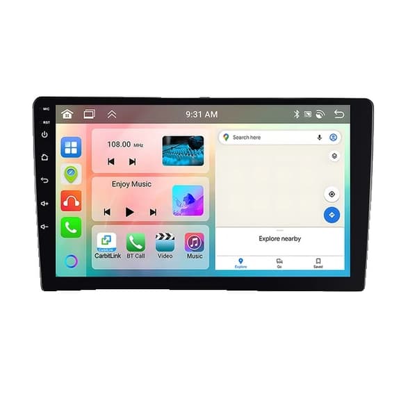 Bilstereo radio, Android-system, Bluetooth-anslutning, RADIO AHD