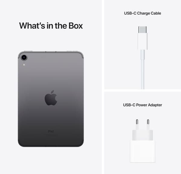 Apple iPad mini 6:e gen 64GB Wi-fi + Cellular Rymdgrå