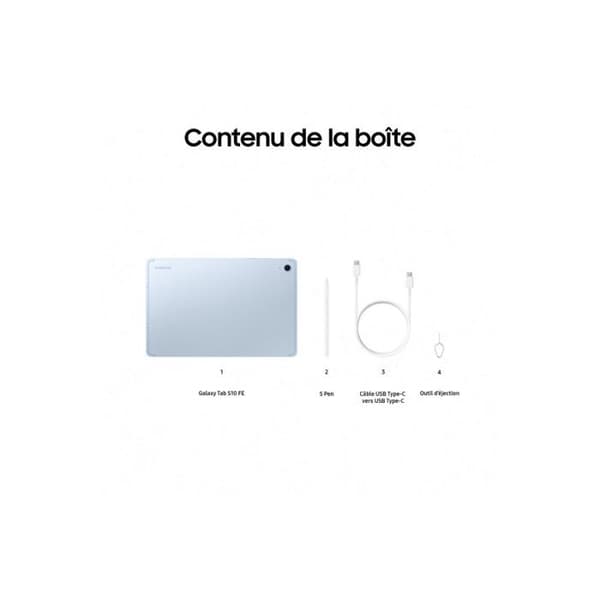 Samsung Galaxy Tab S10FE 10.9'' 8GB 128GB WIFI LJUSBLÅ