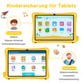 Miniatyrbillede 4 af 7: Gul børnetablet, 7 tommer, 2 GB RAM, 32 GB ROM, Android 11, HD-berøringsskærm med front- og bagkameraer