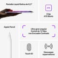 Miniatyrbild 10 av 11: Läsplatta Apple iPad mini Octa Core 4 GB RAM 64 GB Vit 8,3"