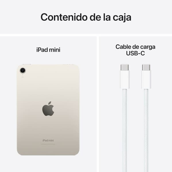 Läsplatta Apple iPad mini 8,3" 8 GB RAM 256 GB Silvrig A15 Bionic