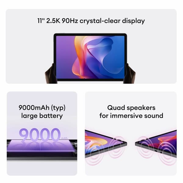 Läsplatta Xiaomi 25040RP0AG 11" Octa Core 4 GB RAM 128 GB Grå