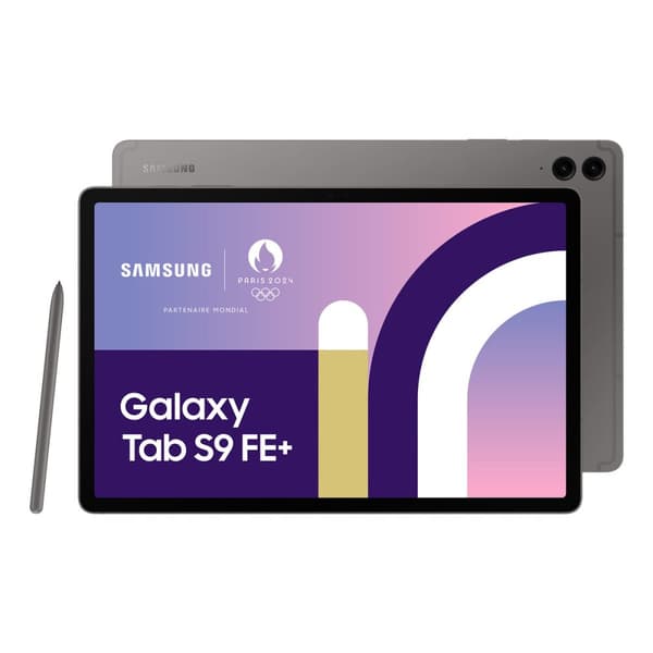 Läsplatta Galaxy Tab S9 FE+ Samsung SM-X610NZAAEUB 12,4" Exynos 1380 8 GB RAM 12 GB RAM 128 GB 256 GB Grå
