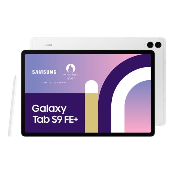 Läsplatta Samsung TAB S9 FE PLUS SM-X610 12,4" 12 GB RAM 256 GB Silvrig Silver