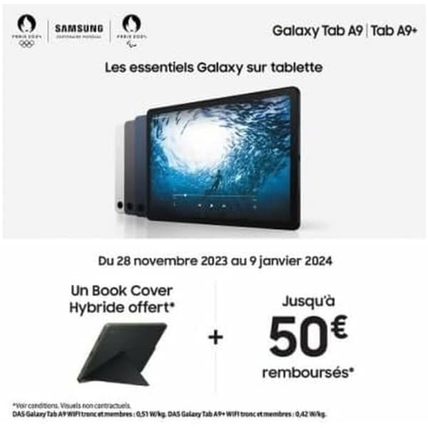 Läsplatta Samsung 11" 8 GB RAM 128 GB Marinblå