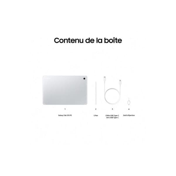Samsung Galaxy Tab S10FE 10.9'' 8GB 128GB WIFI SILVER