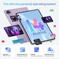 Miniatyrbild 3 av 6: Tablett med pekskärm 11 tum OUKITEL OT11, Android 14, 16GB+128GB Octa-Core, 5G Wifi, 4G SIM 8000mAh, Tablet med stylus, Lila