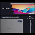 Miniatyrbild 2 av 4: Tablet, 10,1 tum IPS-skärm, 4 GB RAM, 128 GB lagring,T606, EU, Tablet och Fodral