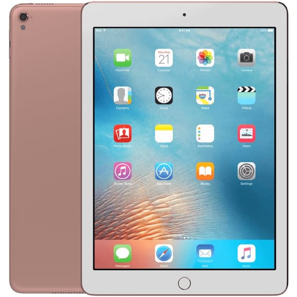 iPad Pro 9,7 (2016) Rosé Gold WiFi + Cellular 32 GB Klass C (refurbished) Grå