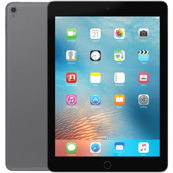 iPad Pro 9,7 (2016) Space Grey WiFi + Cellular 32 GB Klass C (refurbished) Grå