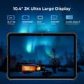 Miniatyrbild 5 av 6: Hållbar surfplatta HOTWAV R6 Ultra 16Go+256Go - 15600mAh 10,4 tum 2K FHD Android 13 Vattentålig surfplatta Dual SIM 4G/5G WiFi, Orange