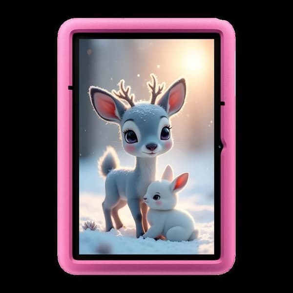 Barnplatta Blackview Tab 60 Pro Kids 10,1" RAM 12GB ROM 128GB-SD 2TB, Android 15 7700 mAh WiFi 6 - Rosa