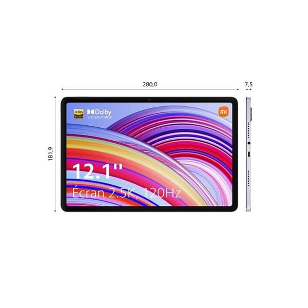 Taktile Tablett - XIAOMI - Redmi PAD Pro - 6 GB RAM - 128 GB ROM - Skärm 12.1"