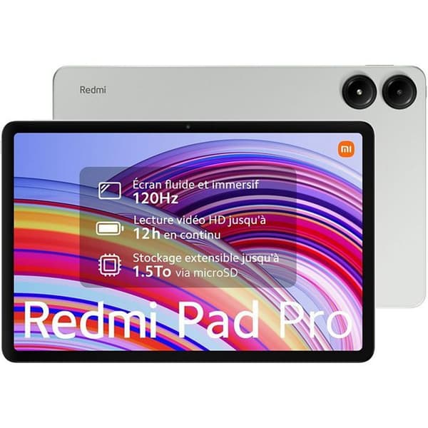 Touch Tablet - XIAOMI - Redmi PAD Pro - 6 GB RAM - 128 GB lagring - 12,1" skärm Blå