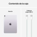 Miniatyrbild 5 av 8: Läsplatta Apple iPad Air 11" 8 GB RAM 256 GB Grå Violett M3