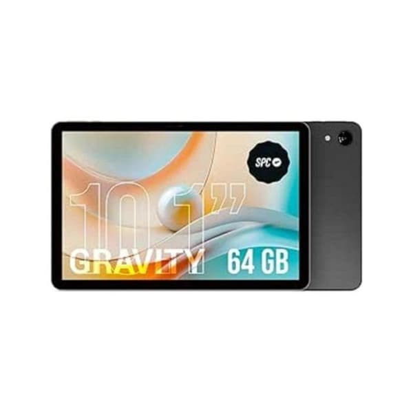 Tablet SPC Gravity 10.1" Octa-Core 4GB 64GB IPS Incell Android 14 Aluminio Negra