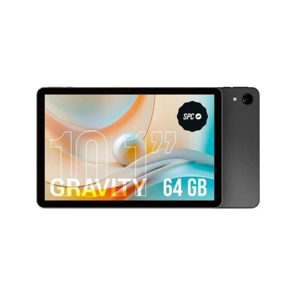 Tablet SPC Gravity 10.1" Octa-Core 4GB 64GB IPS Incell Android 14 Aluminio Negra