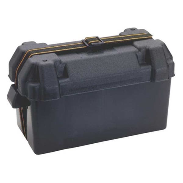 Plastimo Batteriboks Sort 38.5 x 17.5 x 22.5 cm