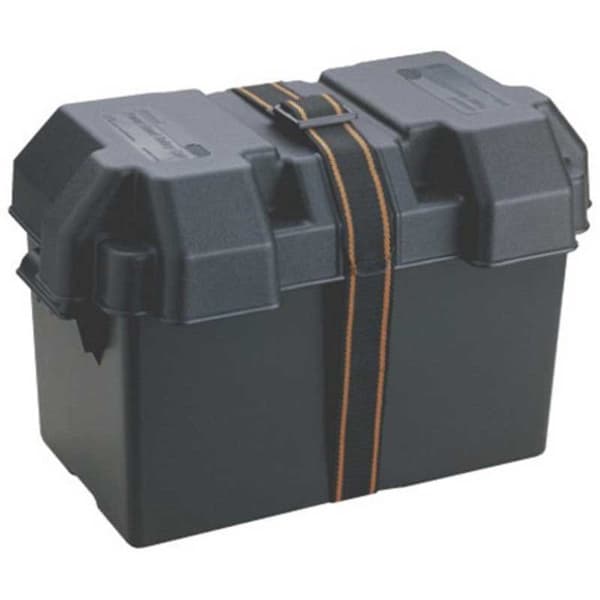 Plastimo Batteriboks Sort 38.5 x 17.5 x 22.5 cm