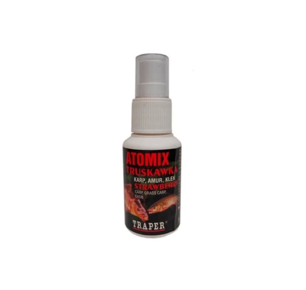 Groundbait-tilsetning TRAPER Atomix Jordbær 50g