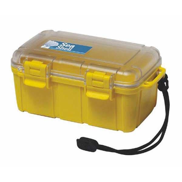 Seashell Unbreakable Case Yellow 182x120 X75 Mm Box Gul