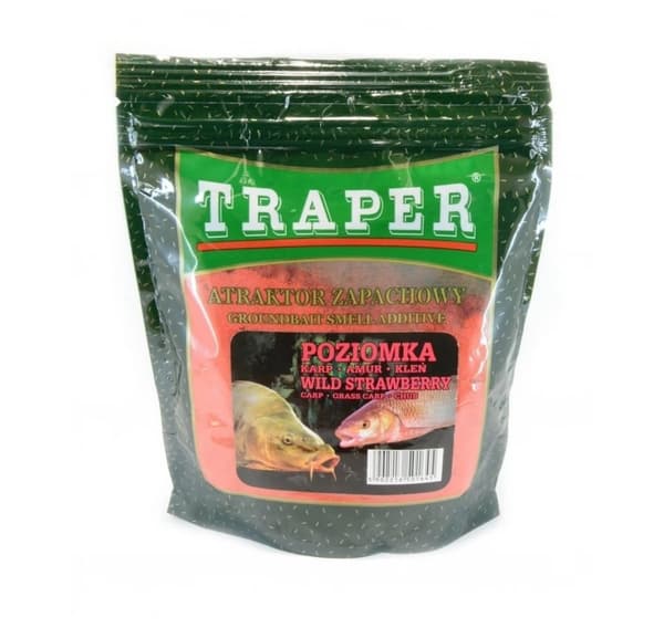 Groundbait-additiv TRAPER Atraktor Wild Strawberry 250g