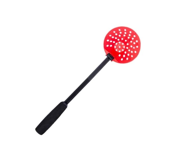 Folding ice fishing scoop Tehno-PL red