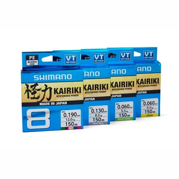 Tresse Shimano Kairiki 8 300 m - 0,13 mm