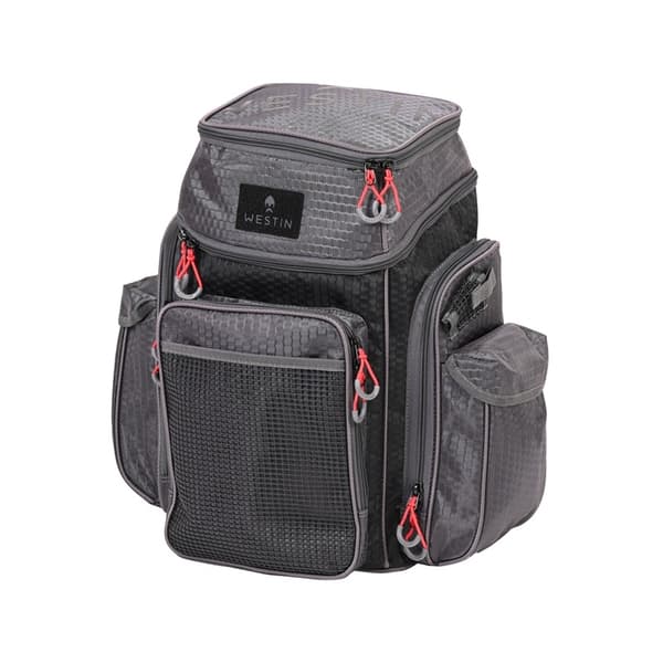 Westin W4 Ryggsäck Inkl. 2 Betesboxar, Large Titanium Black