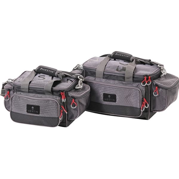 Westin W4 Fiskeväska Inkl. 4 Betesboxar, Small Titanium Black