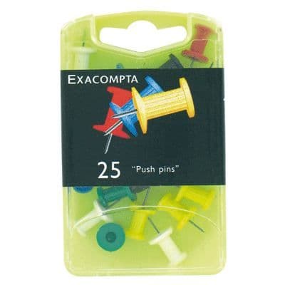 Pin 10mm assorterad capsa - låda med 25 st