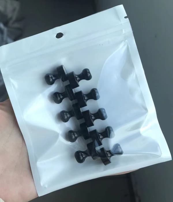 INF 10-Piece Runde metal stærke magnetiske tommelfinger, magneter til køleskab