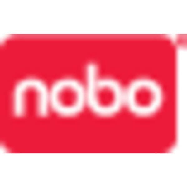 Nobo 1905329 Anslagstavla häftstift Orange 100 st.