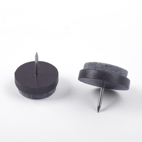 INF 200 Pak Møbelglidere - Brun 24mm, Beskyt Dine Gulve