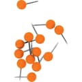 Miniatyrbild 1 av 3: Nobo 1905329 Anslagstavla häftstift Orange 100 st.