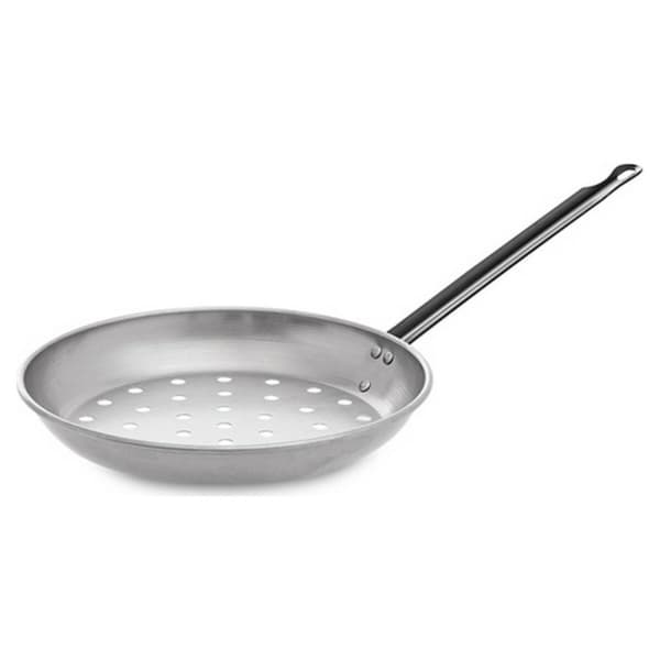 Panna för rostning av kastanjer Vaello Ø 26 cm Silvrig Stål