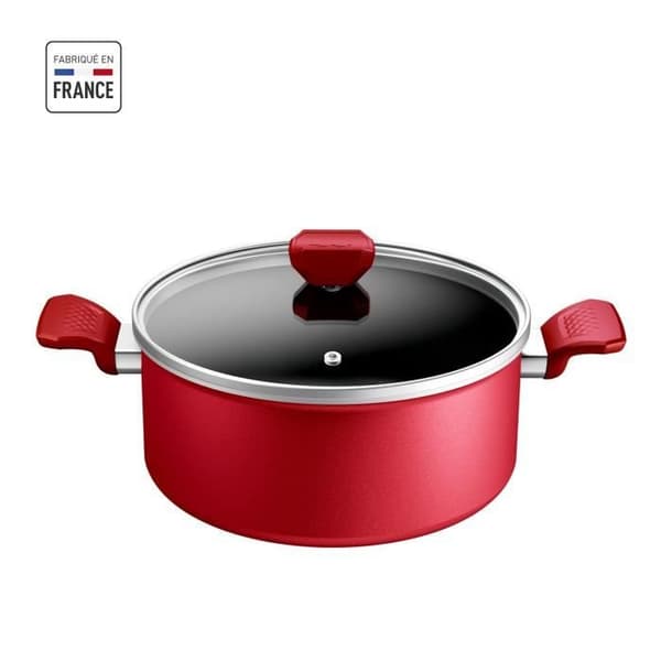 Tefal Faith 24 cm, induktion, icke -stick, glasskydd, ergonomisk, tillverkad i Frankrike, daglig expert C2894602