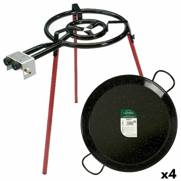 Gasolbrännare för paella La Dehesa 5070-LD Ø 46 cm Set 4 antal